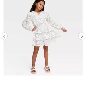 Girls' Disco Hearts Wave Dress Pink/Lavender/Teal - Roller Rabbit x Target